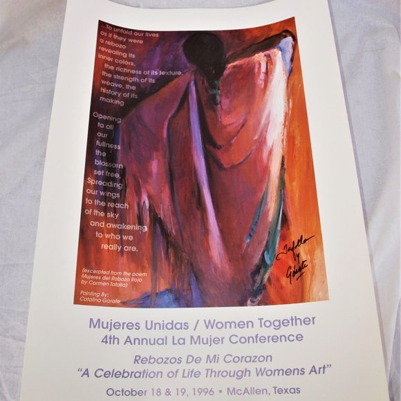 Vintage Expressionist Oil Painting of St. Michael the Archangel by Catalina Gara - Picture 3 of 4